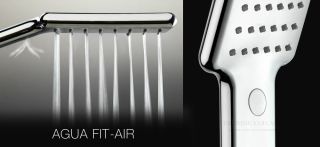 Душевая лейка Bossini Agua Fit Air B00174.030 хром